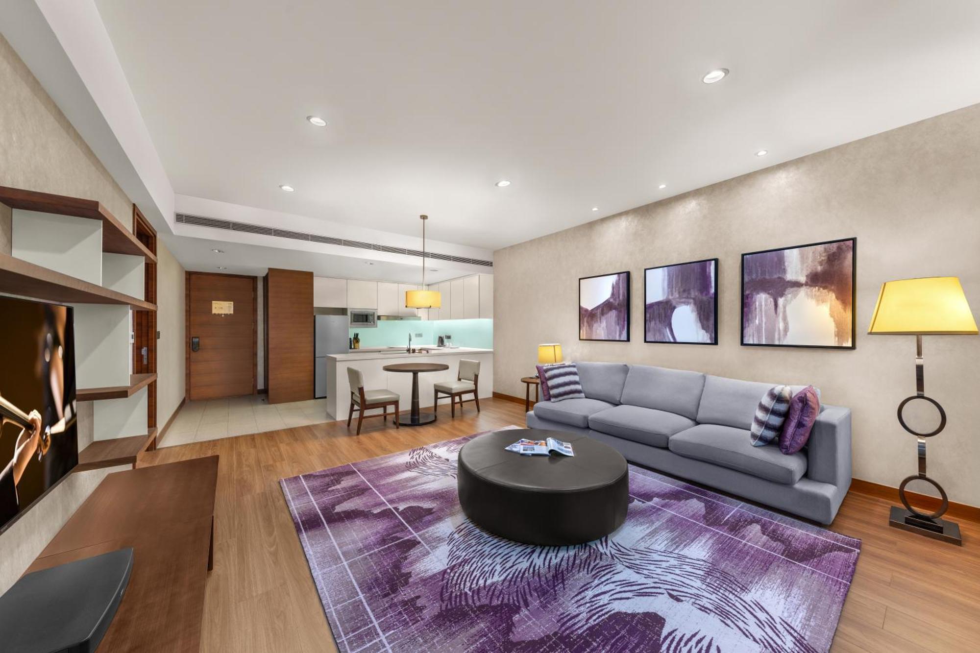 Ascott Raffles City Chengdu Apartamentos con servicio Exterior foto