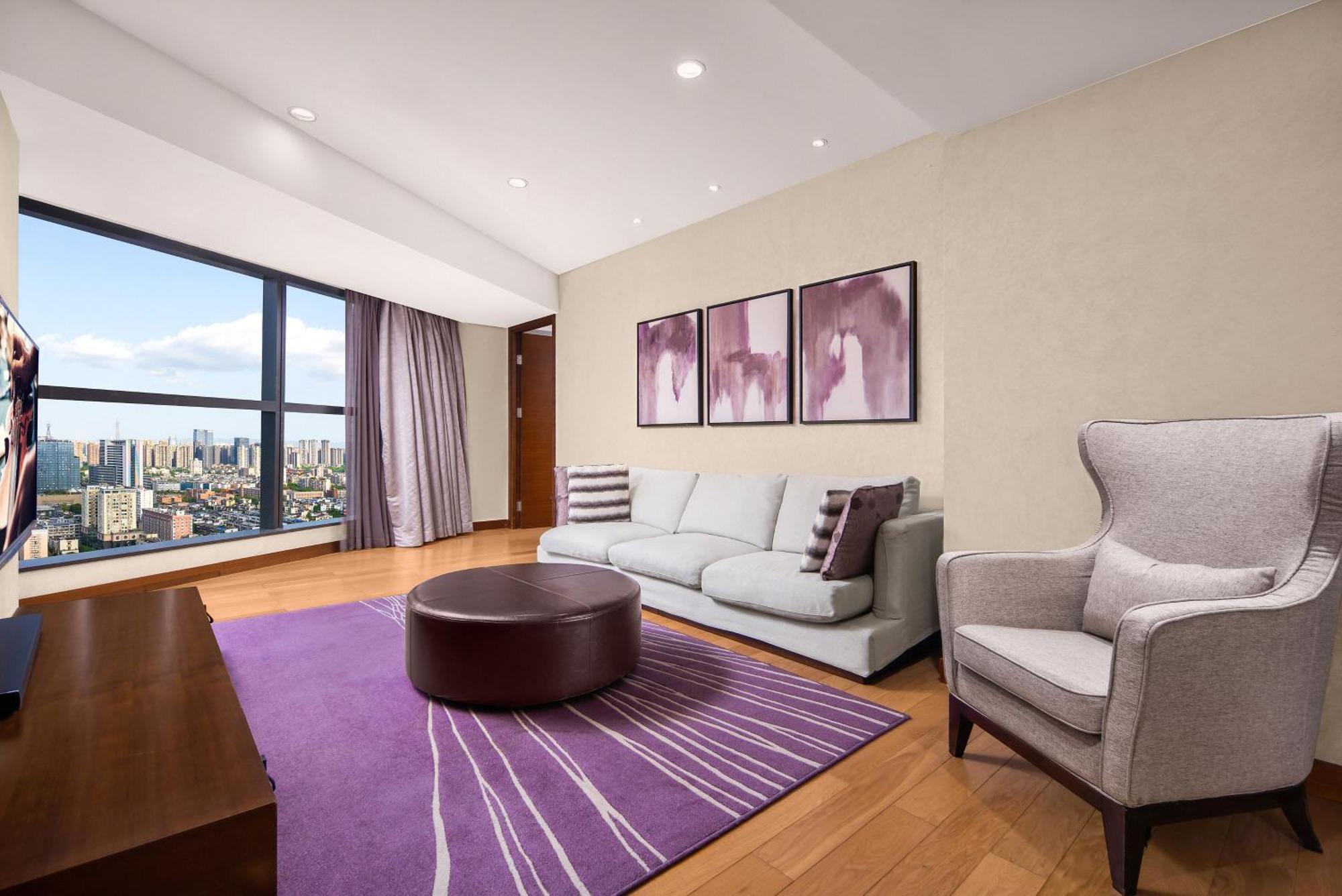 Ascott Raffles City Chengdu Apartamentos con servicio Exterior foto