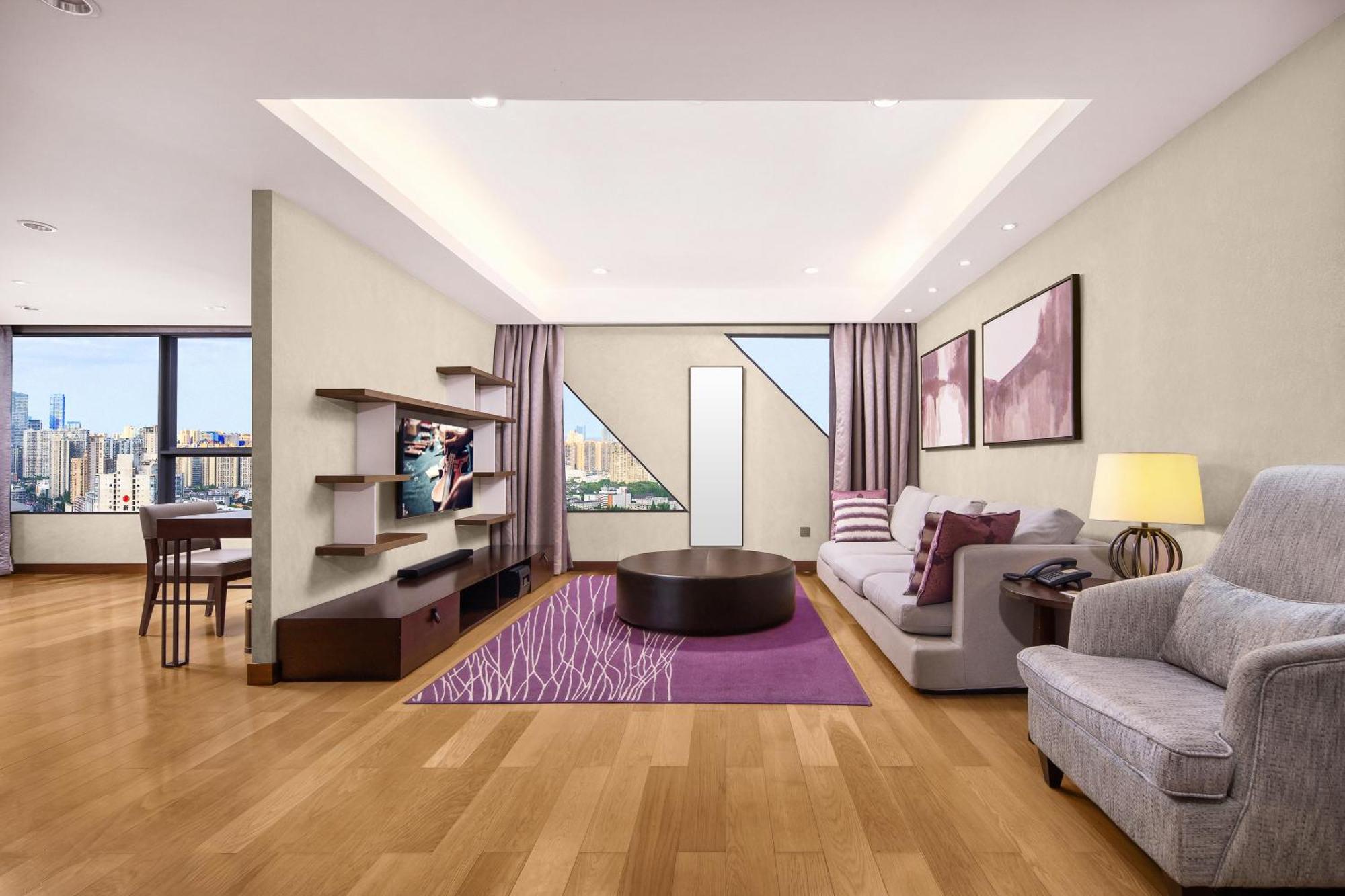 Ascott Raffles City Chengdu Apartamentos con servicio Exterior foto